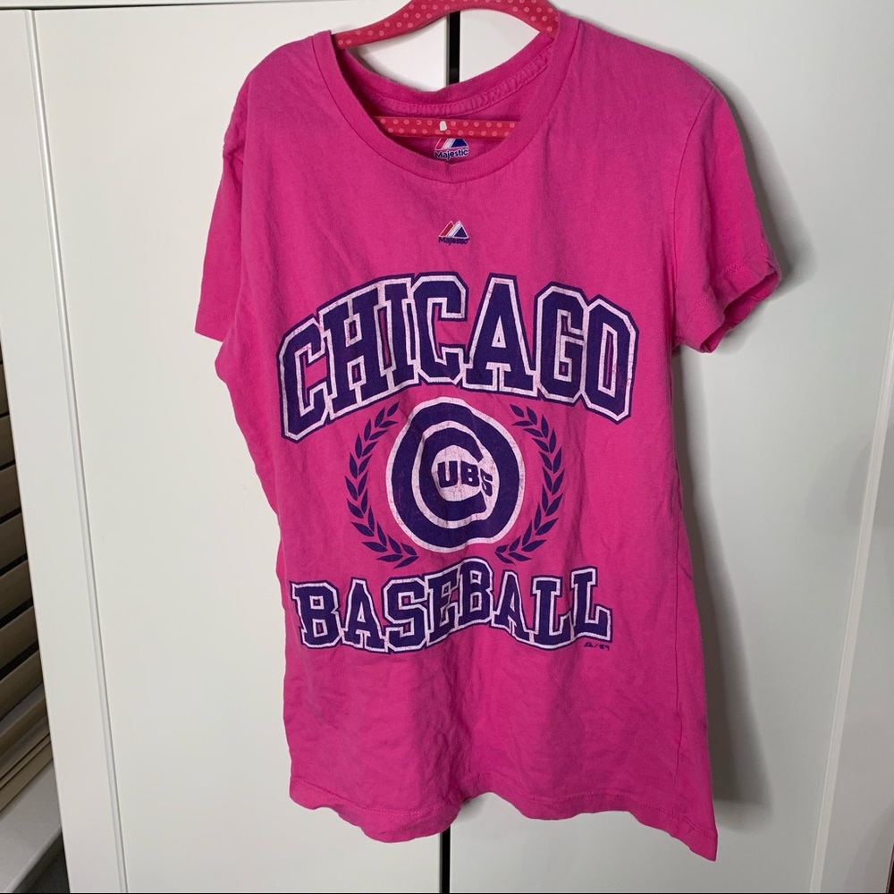 Kids’ Majestic Chicago Cubs Baseball T- Shirt